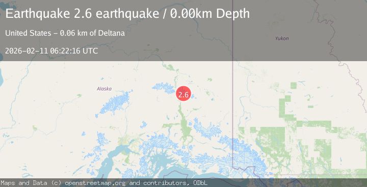 Map of Central Alaska