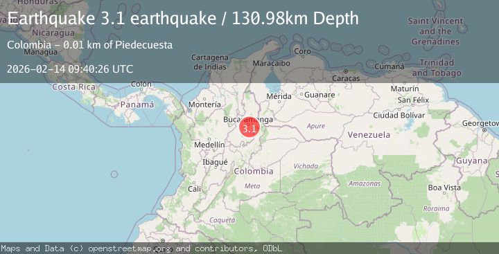 Map of northern Colombia