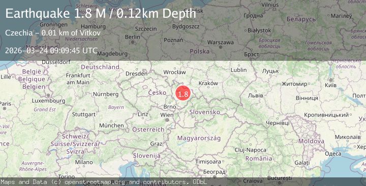 Map of Czech Republic