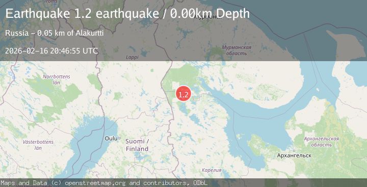Map of northwestern Russia