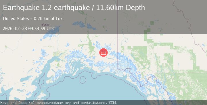 Map of Southern Alaska