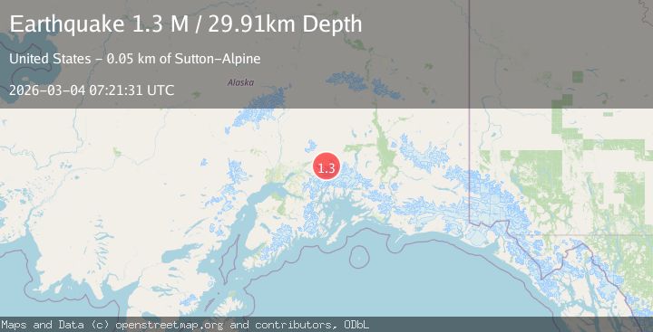 Map of Southern Alaska