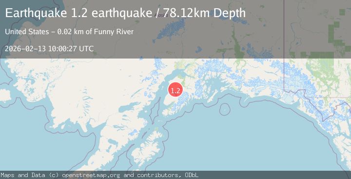 Map of Kenai Peninsula, Alaska