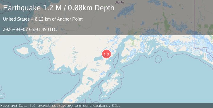 Map of Southern Alaska