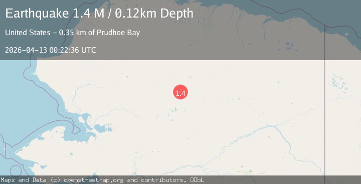 Map of northern Alaska