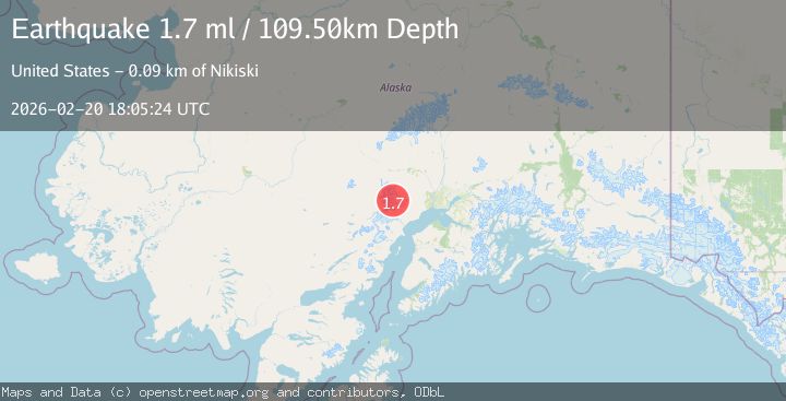 Map of Southern Alaska