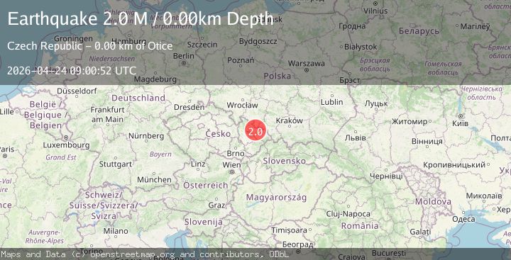 Map of Czech Republic