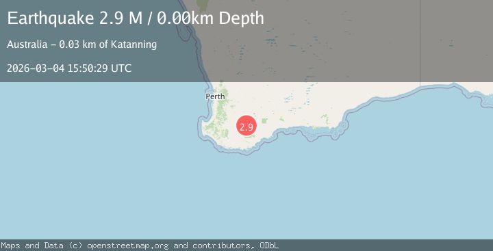 Map of Western Australia