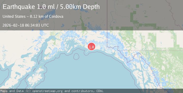Map of Southern Alaska