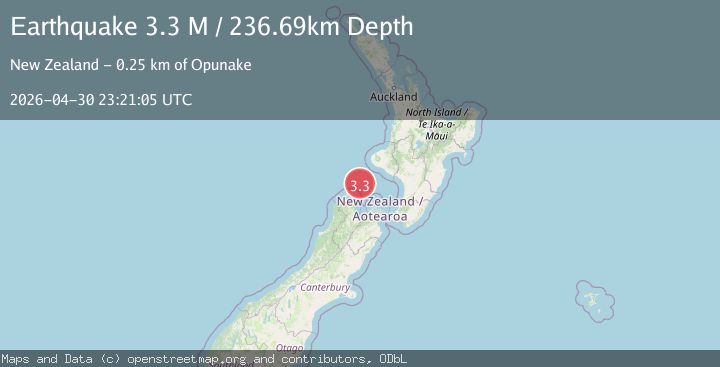 Map of Cook Strait, New Zealand