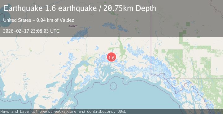 Map of Southern Alaska