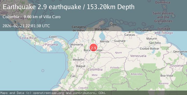 Map of northern Colombia