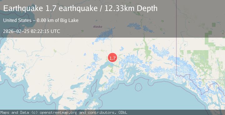 Map of Southern Alaska