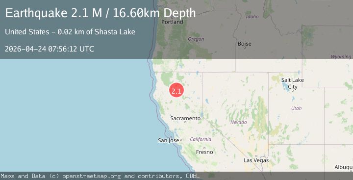 Map of Northern California