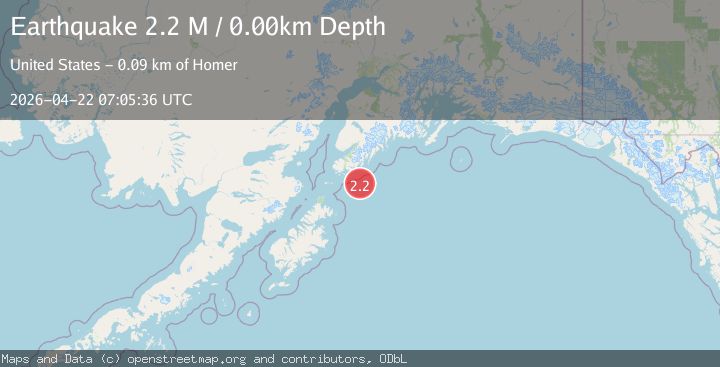 Map of Gulf of Alaska