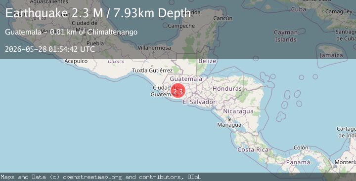 Map of Guatemala