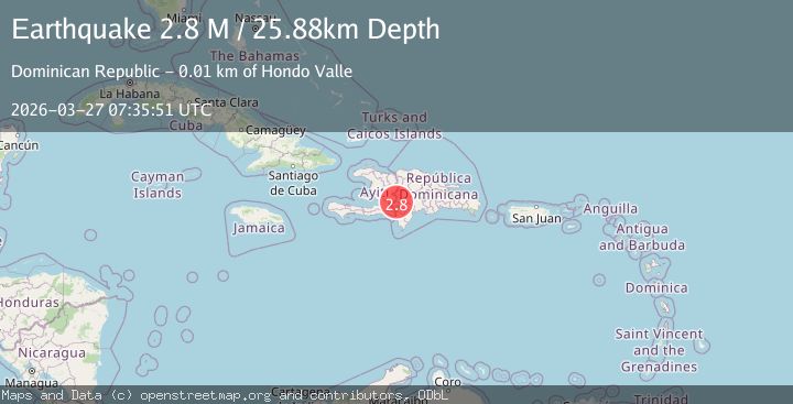 Map of Dominican Republic