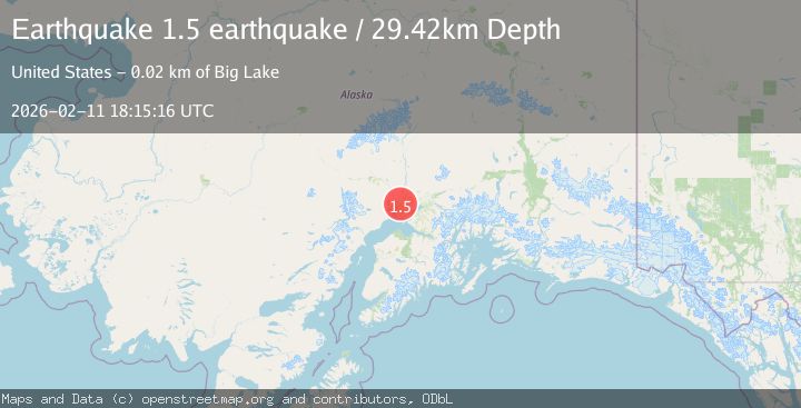 Map of Southern Alaska