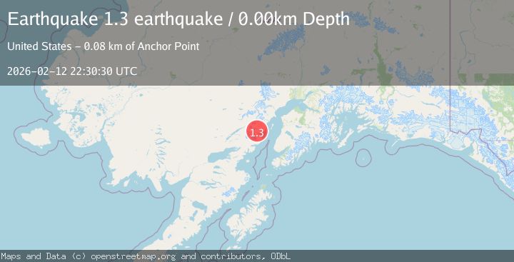 Map of Southern Alaska