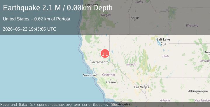 Map of Northern California