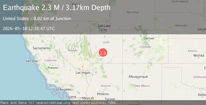Map of Utah