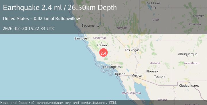 Map of Central California
