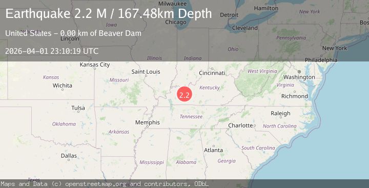 Map of western Kentucky
