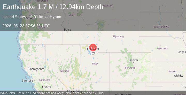 Map of Utah