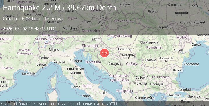 Map of Croatia