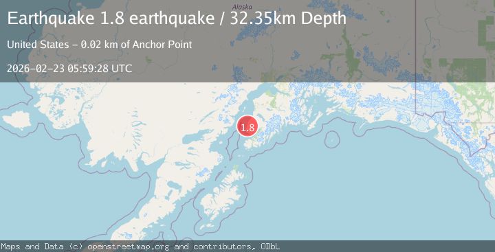 Map of Kenai Peninsula, Alaska