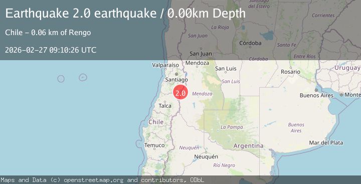 Map of Libertador General Bernardo O'Higgins, Chile