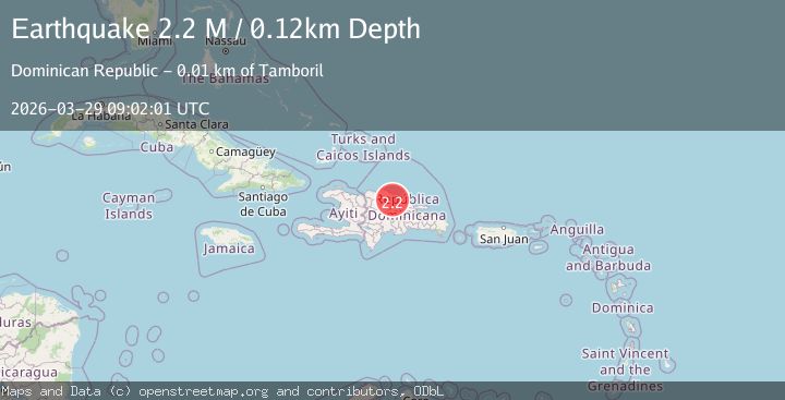 Map of Dominican Republic