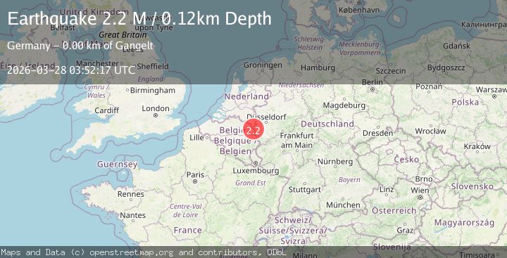 Map of Belgium