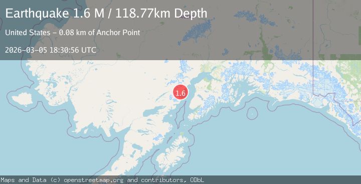 Map of Southern Alaska