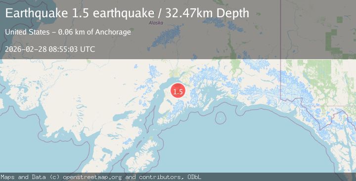 Map of Kenai Peninsula, Alaska