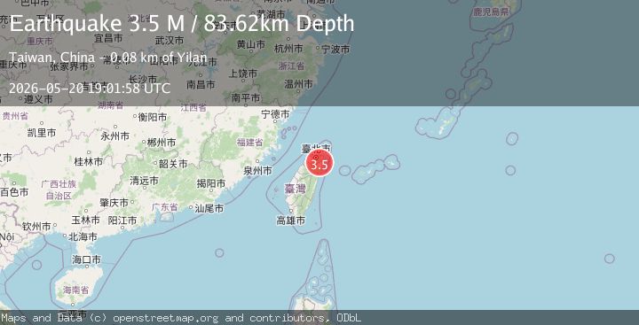 Map of Taiwan