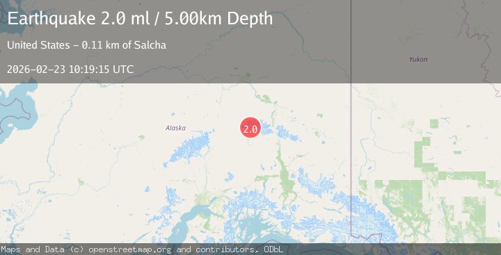 Map of Central Alaska