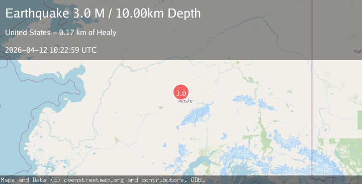 Map of Central Alaska