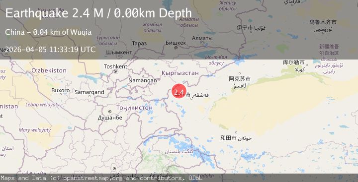 Map of southern Xinjiang, China