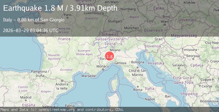 Map of Provincia di Alessandria, Italy