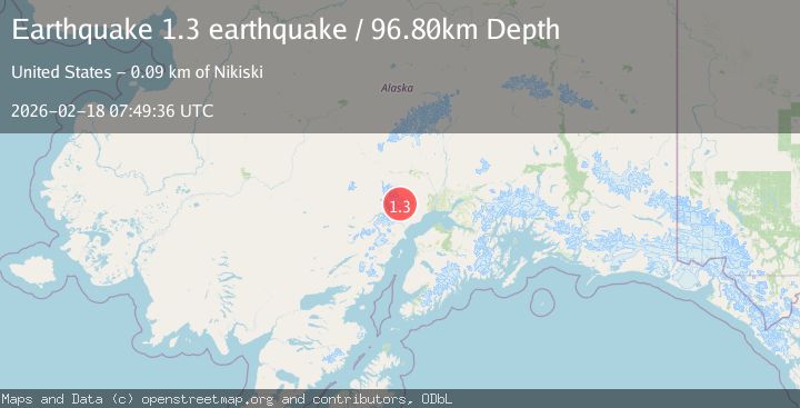 Map of Southern Alaska