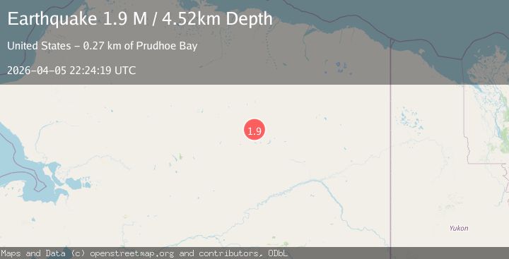 Map of northern Alaska