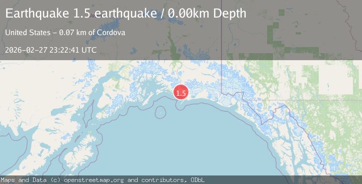 Map of Southern Alaska