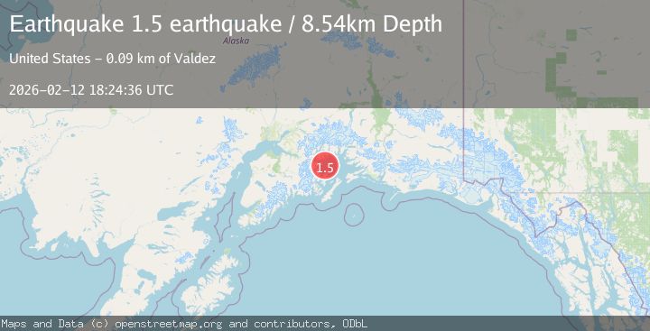 Map of Southern Alaska