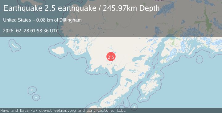 Map of Southern Alaska