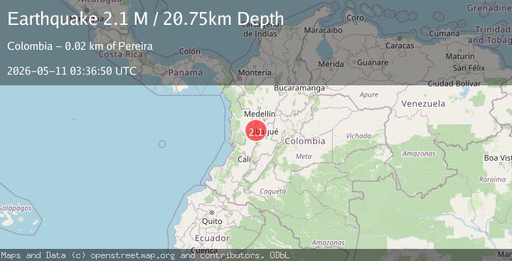 Map of Colombia
