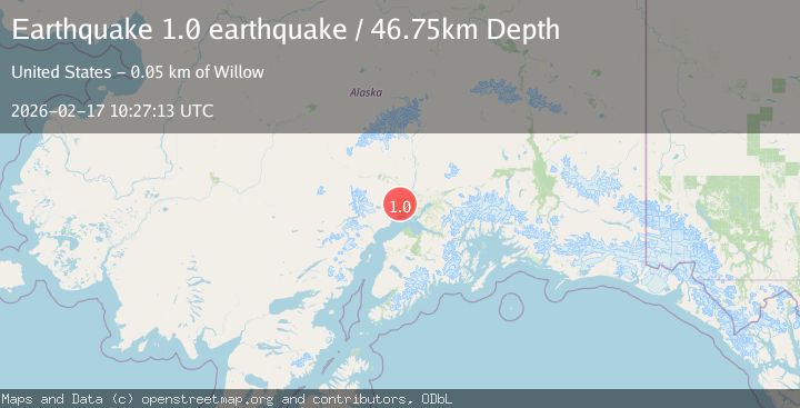 Map of Southern Alaska
