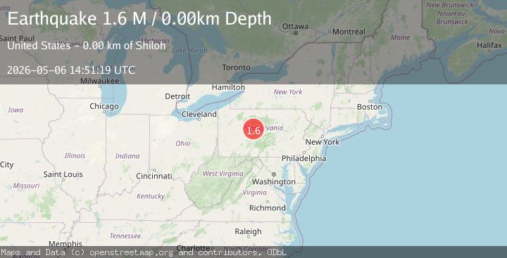Map of Pennsylvania