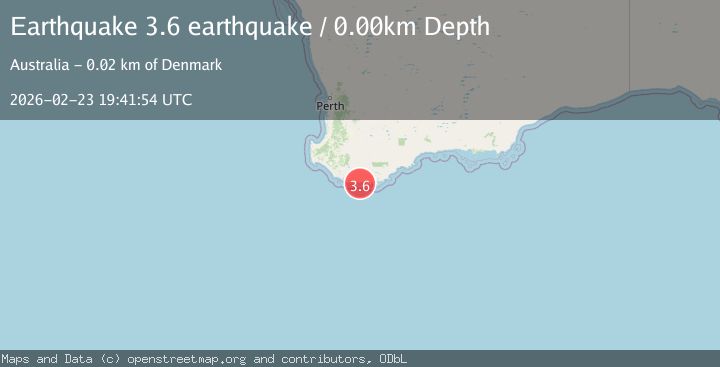 Map of Western Australia
