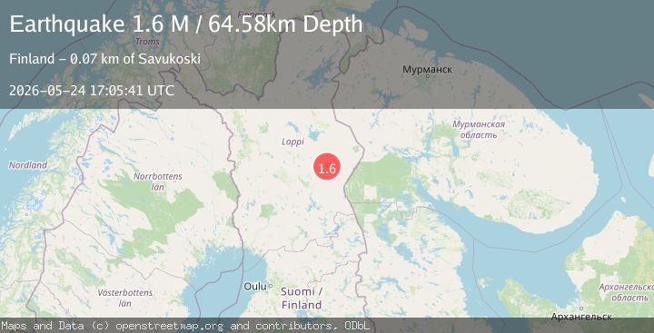 Map of Finland
